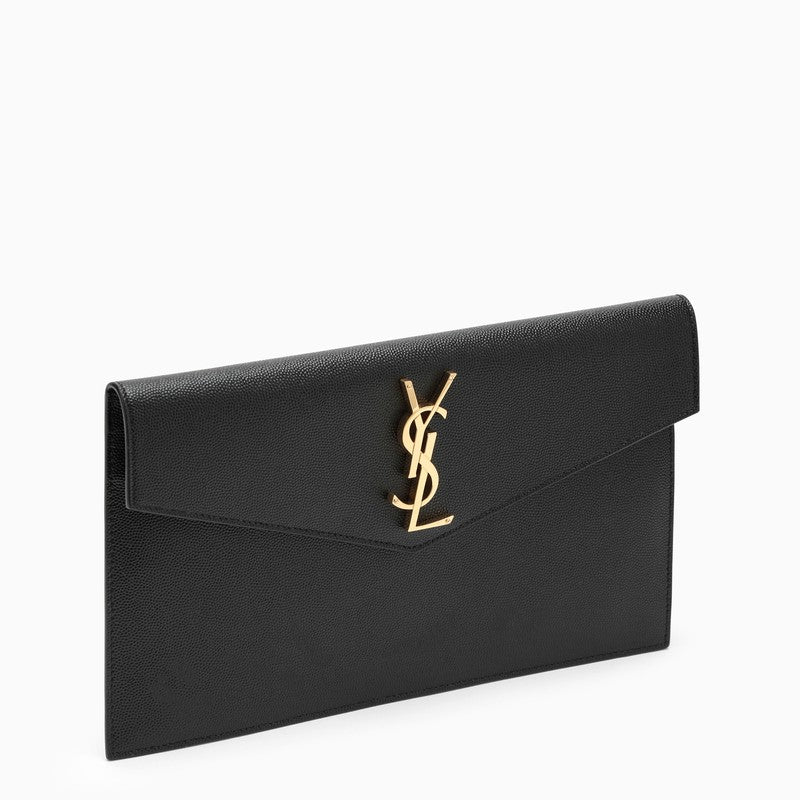 Uptown Leather Clutch