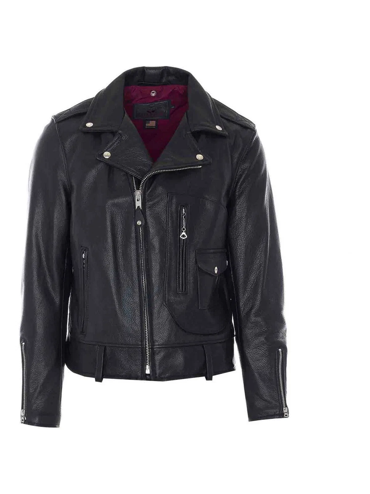 Schott Nyc Black Leather Jacket