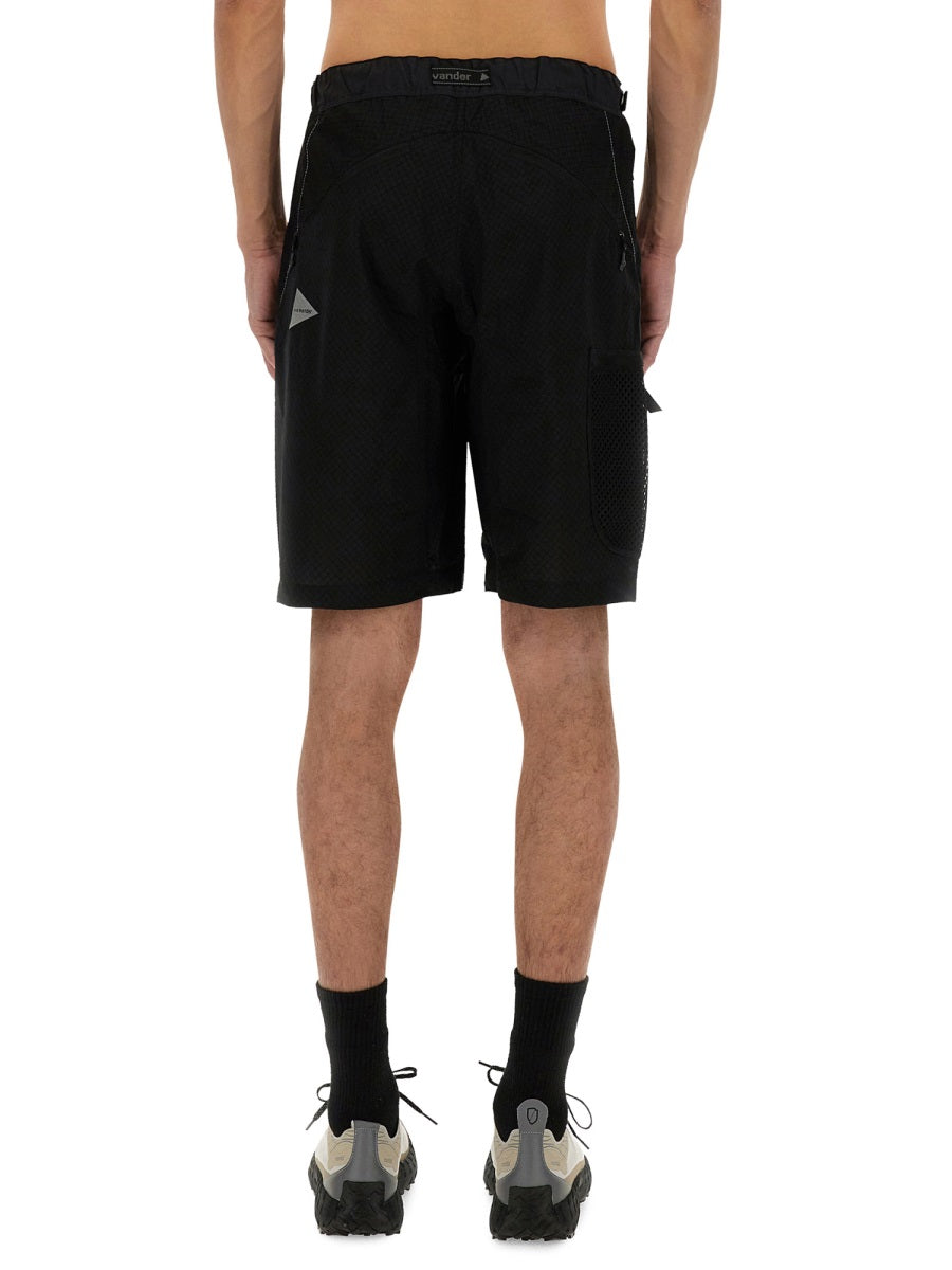 Black Nylon Shorts