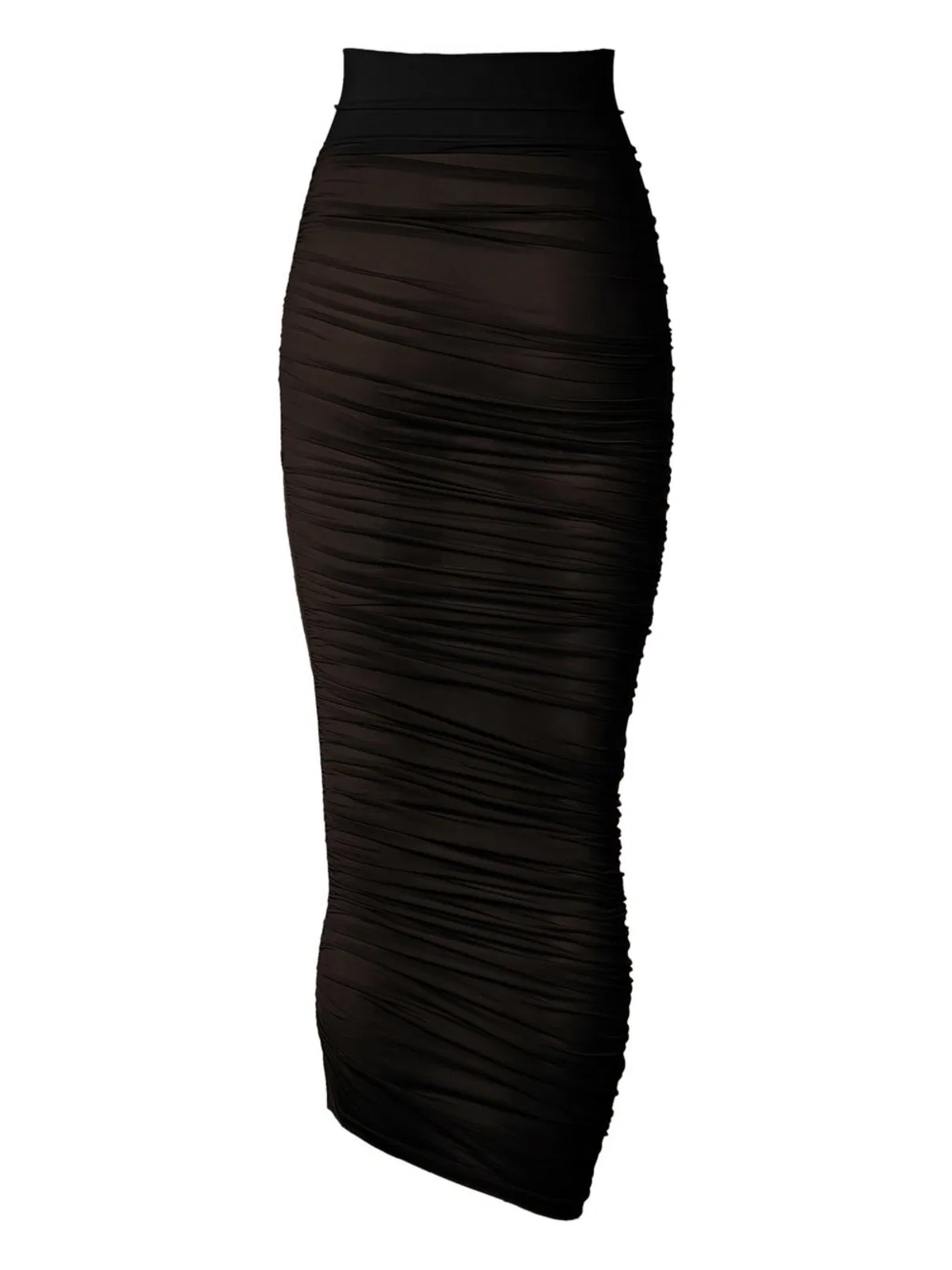 Midi Sheer Skirt