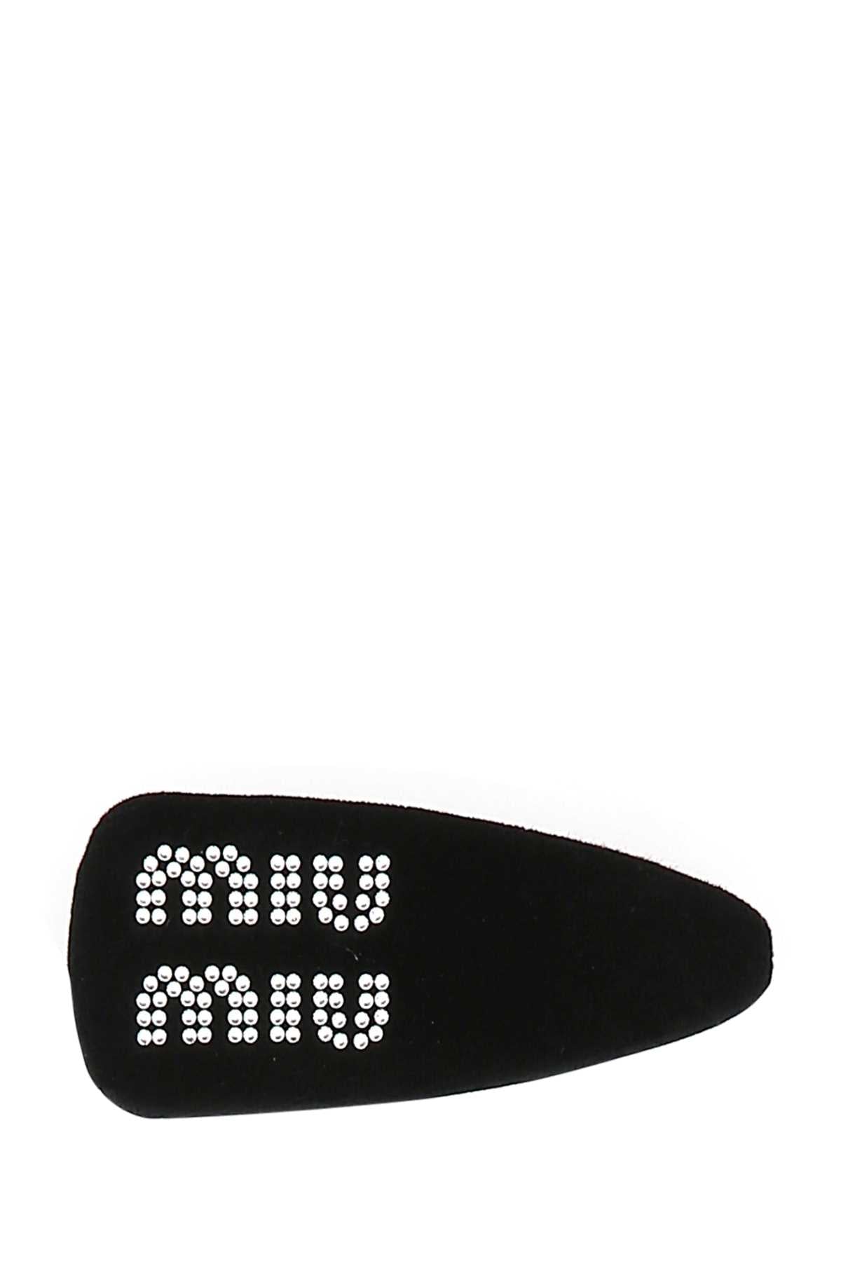 Black Velvet Hair Pin