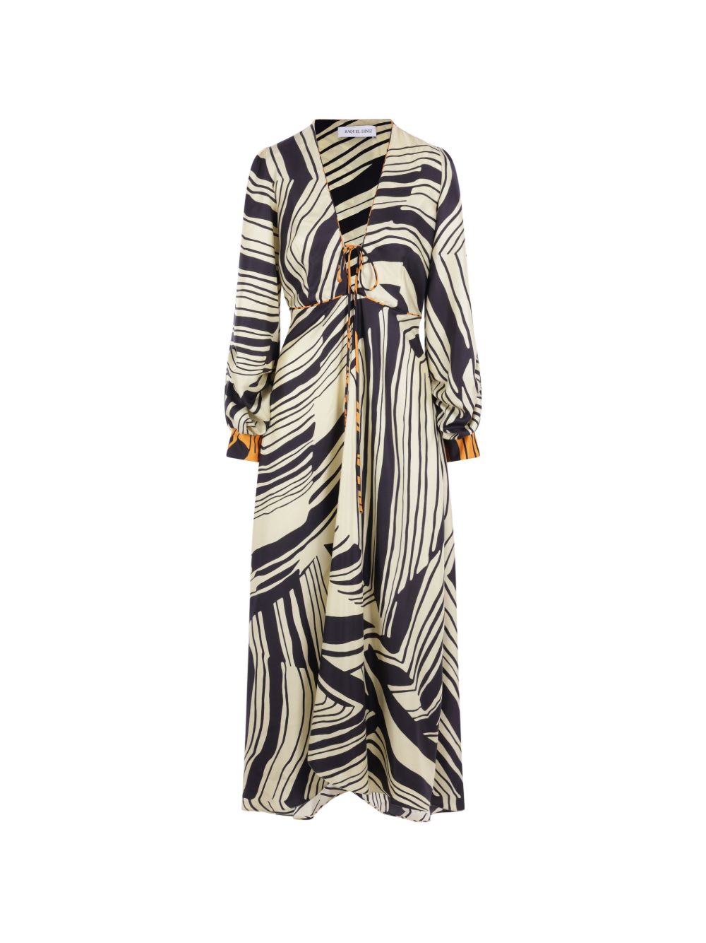 Multicolor Silk Dress