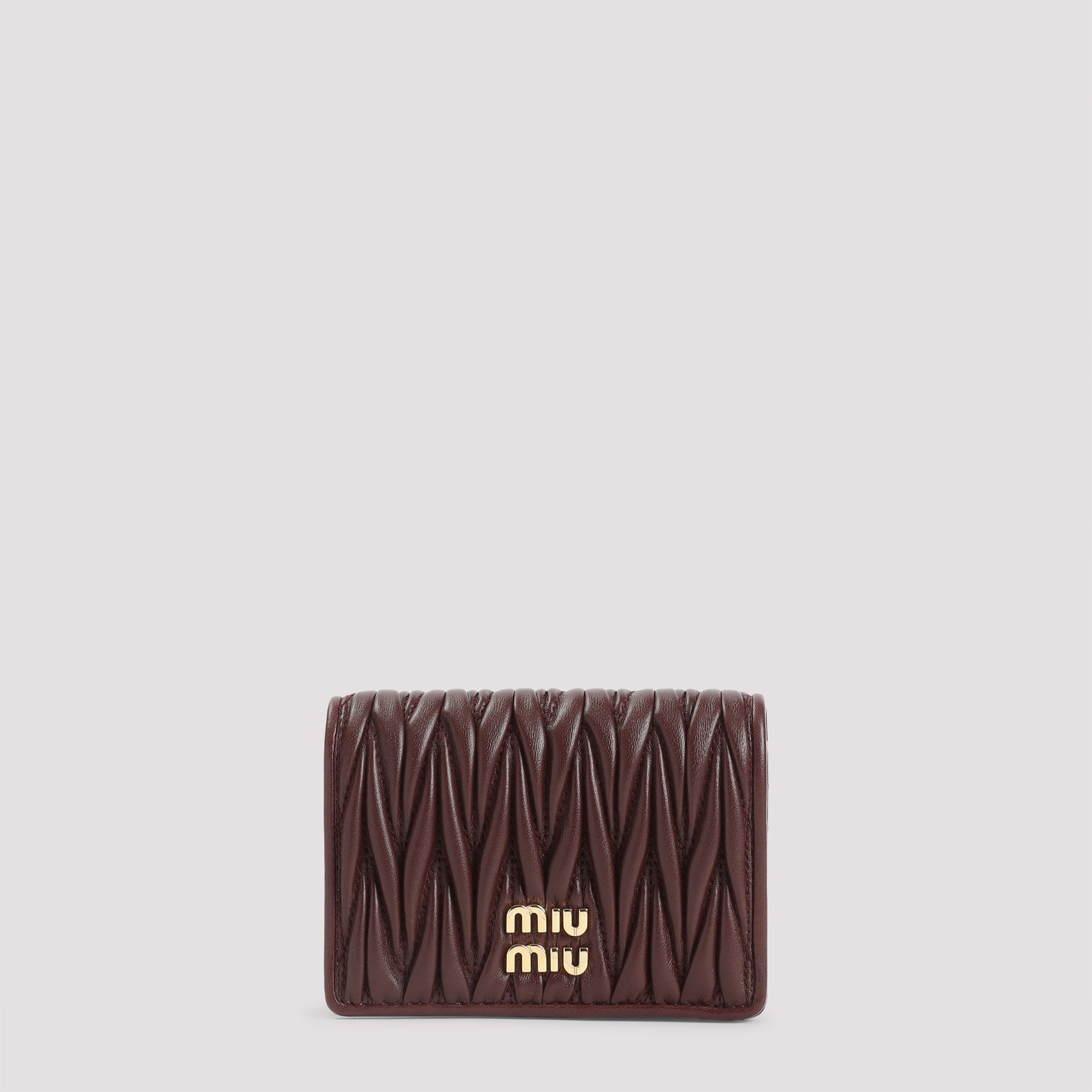 Bordeaux Lamb Leather Wallet