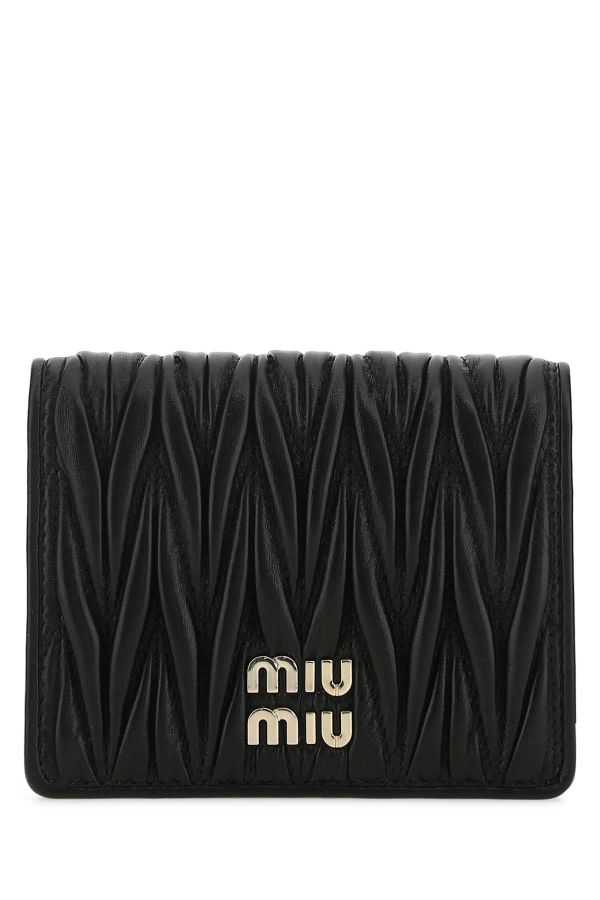 Small Matelassé Nappa Leather Wallet
