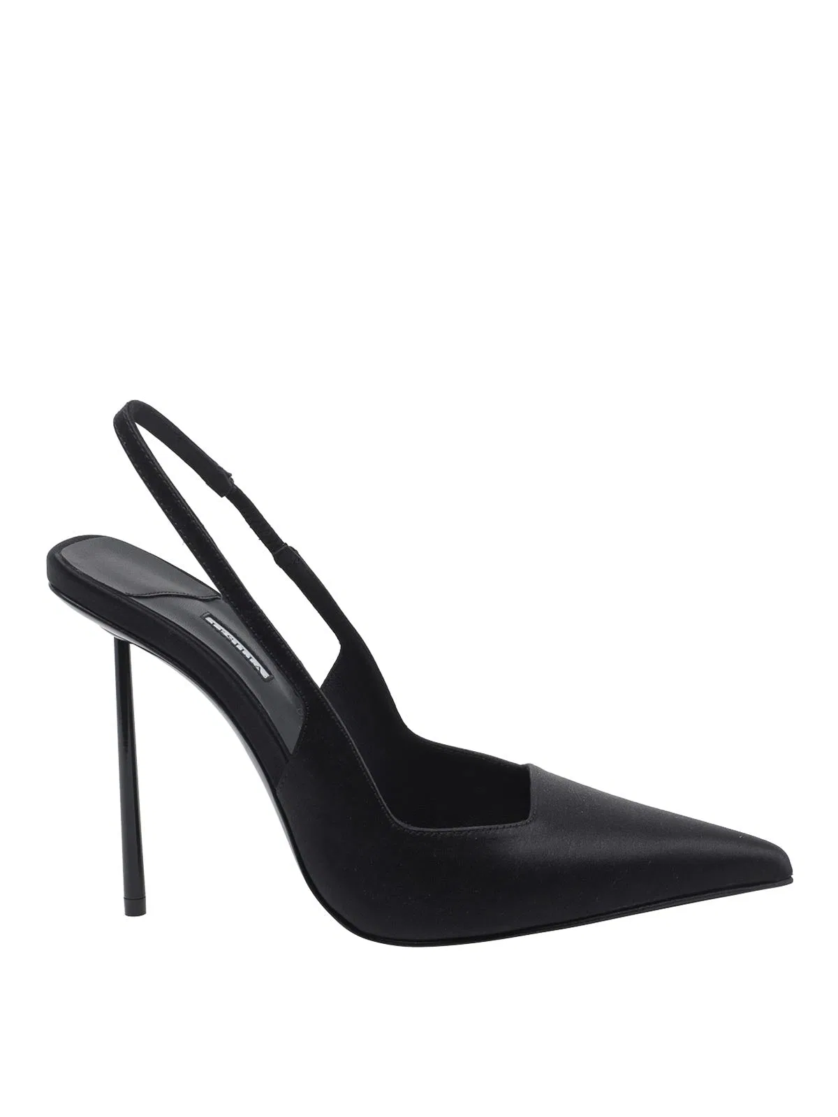 Black Amelia Pump Slingback