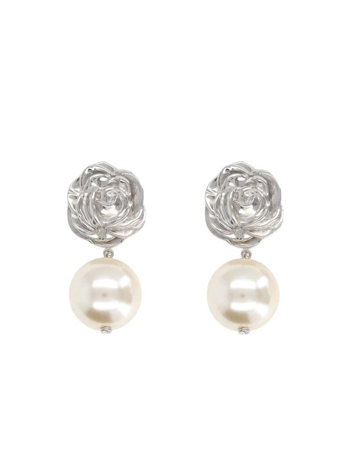 Silver Hypoallergenic Plated Brass. Earrings