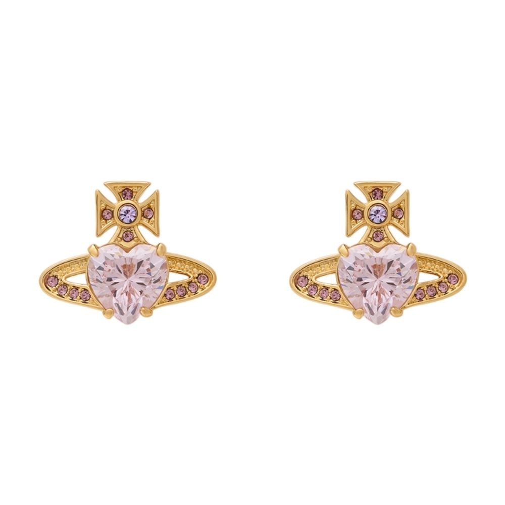 Ariella Earrings -  - Metal - Pink