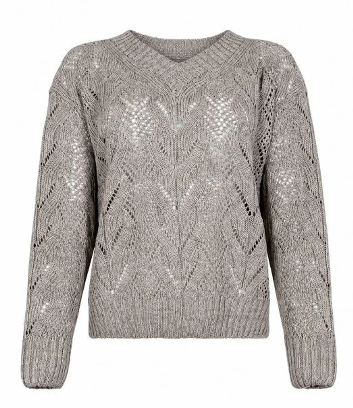 Clay Grey Wool Sweater