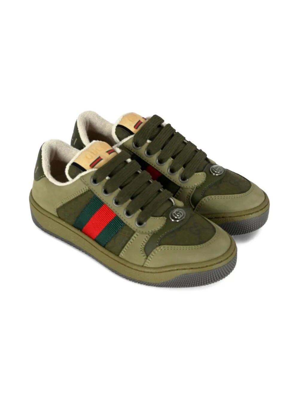 Kids Sneakers Fabric Rs "Gg" Cotton