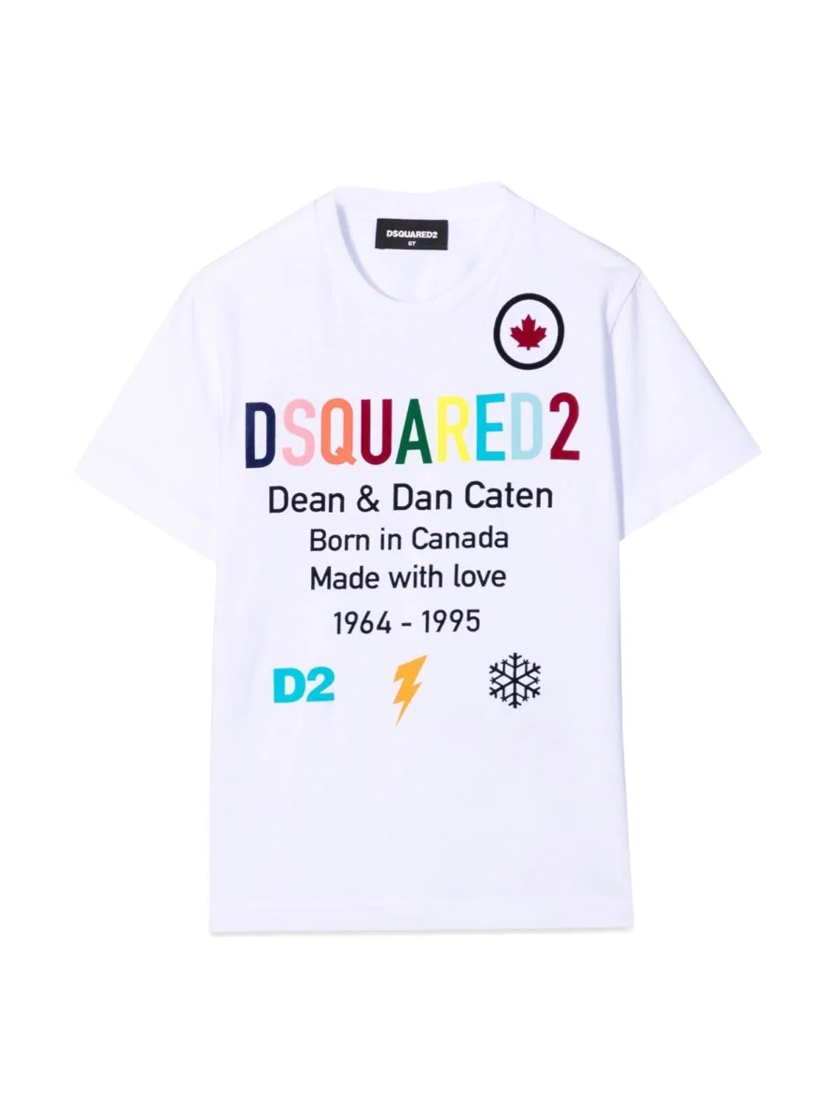 Dsquared2 Dsquared Relax Maglietta In White