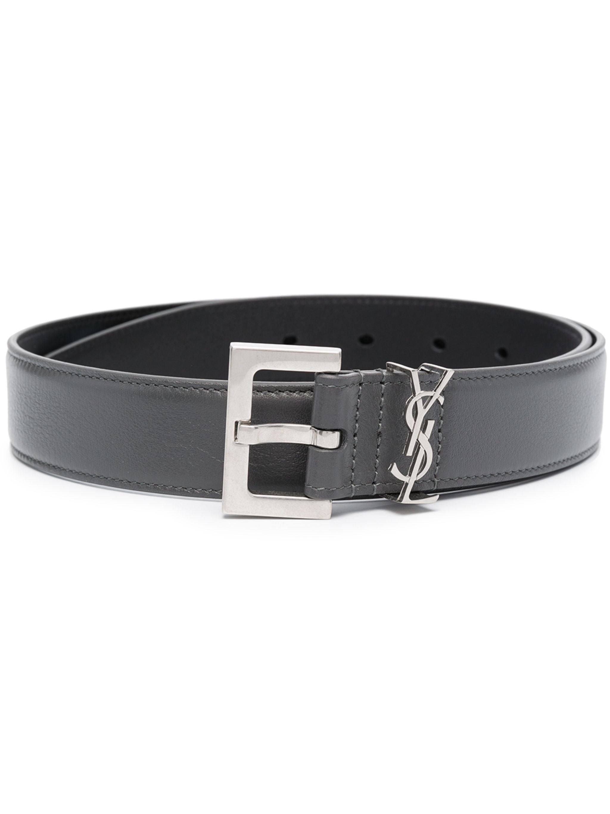 Monogram Square-Buckle Belt