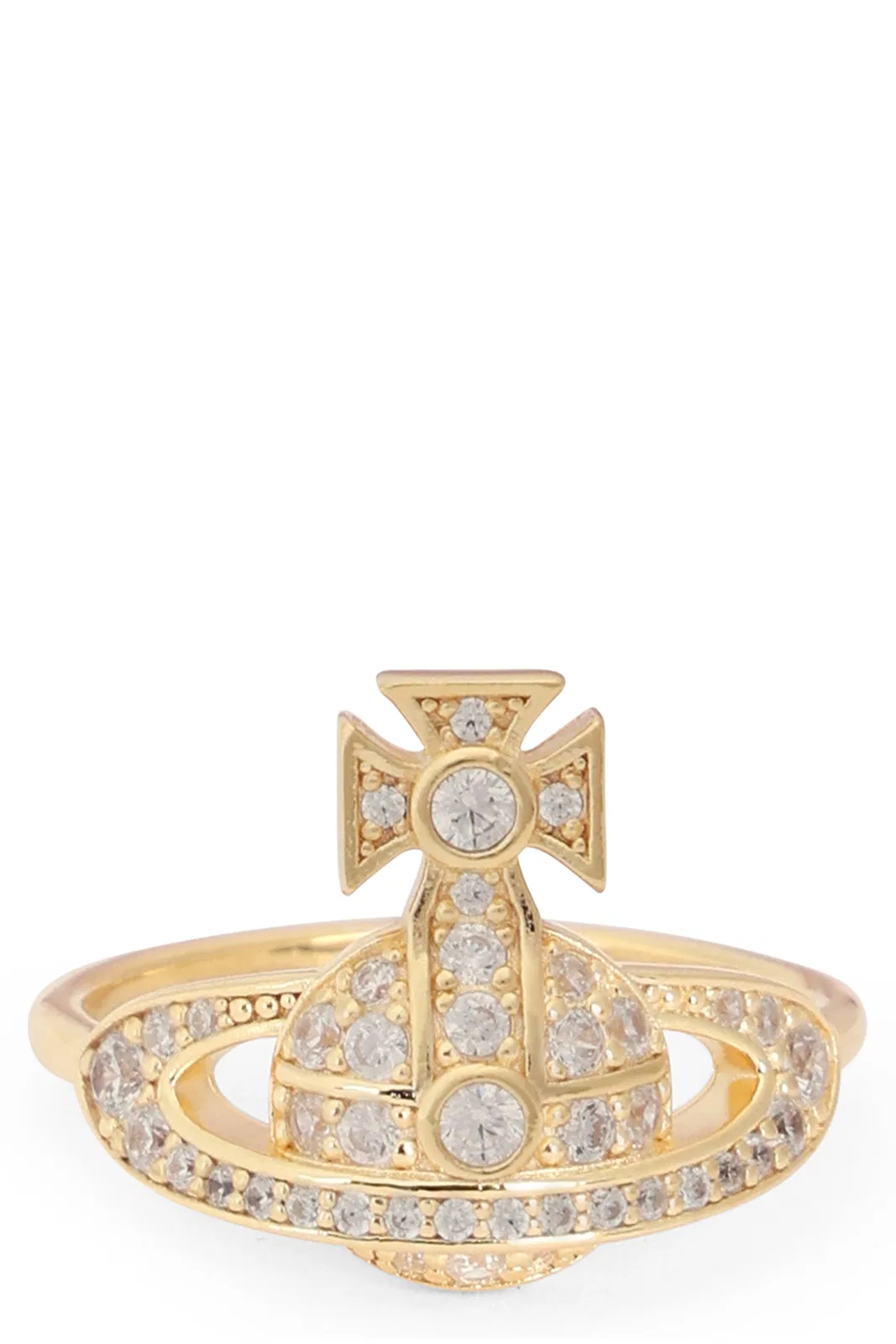 Little Orb Ring With Crystals