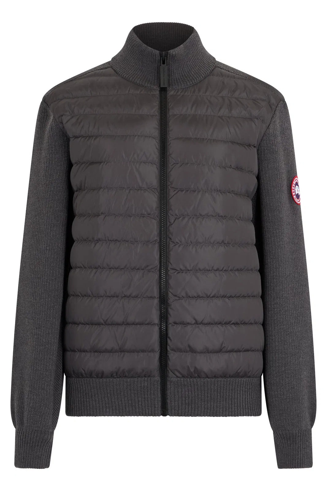 Padded Jacket With Mesh Inserts