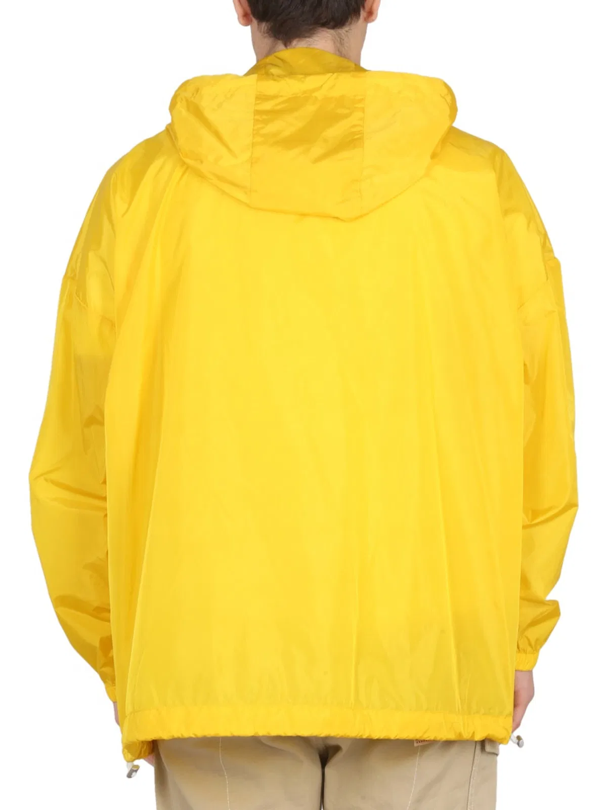 Dsquared2 Dsquared Jacket With Logo Patch In Yellow