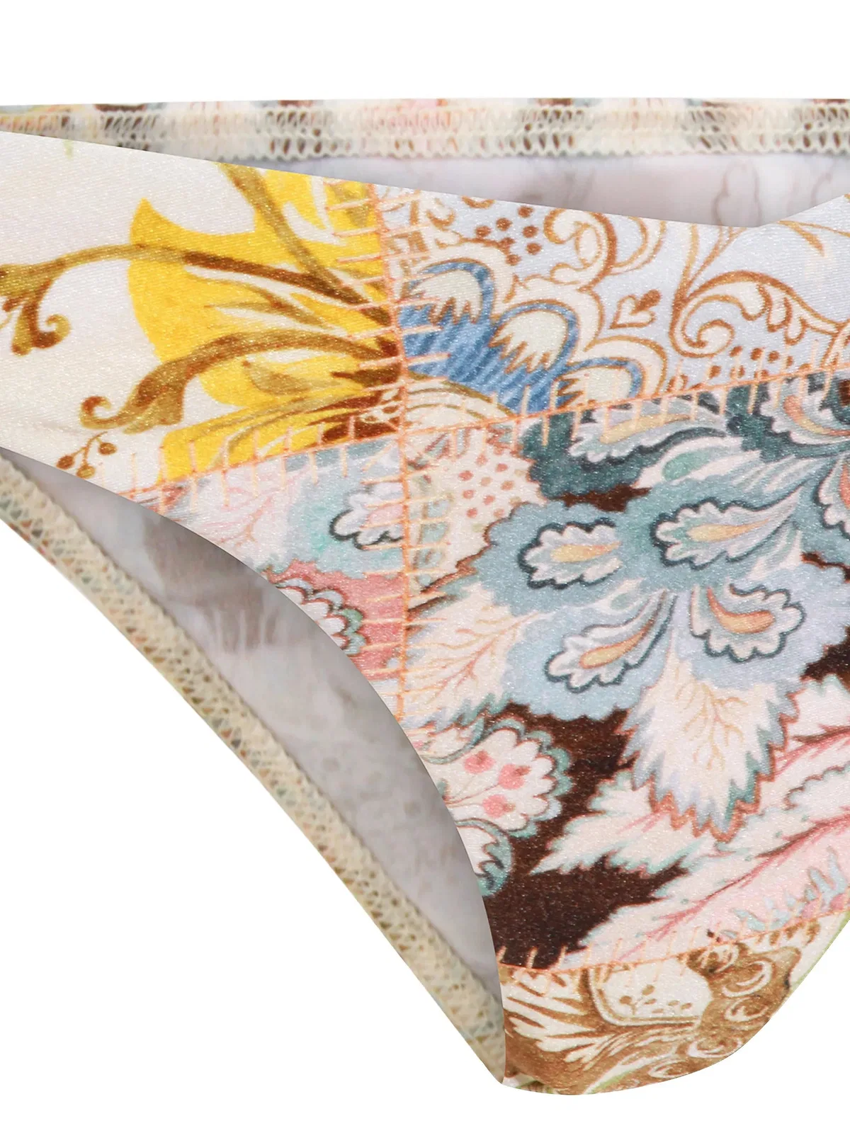 Zimmermann Daylight Tie Bikini Pant In Multi