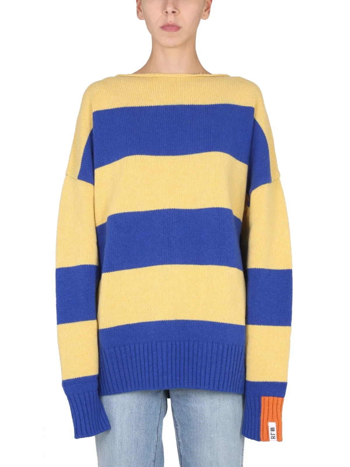 Right For Striped Shirt In Yellow