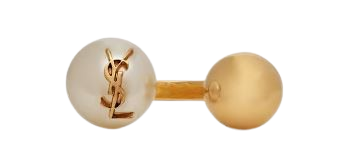 Cassandre Pearl And Ball Ring