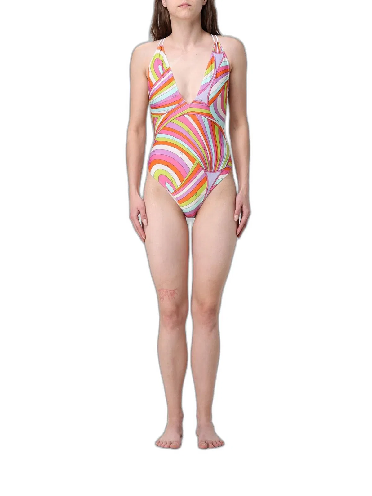 Iride Print Swimsuit