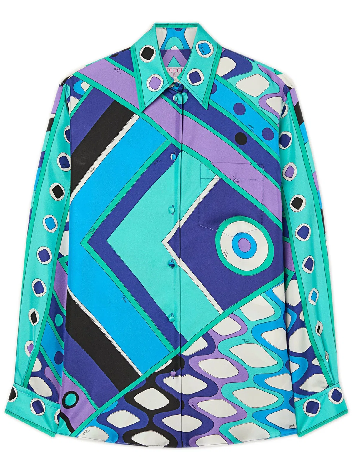 Vivara Print Silk Shirt