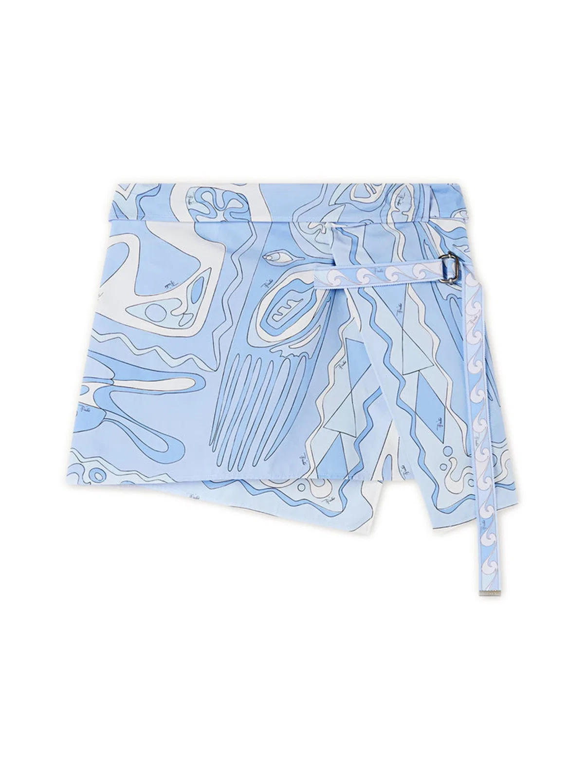 Angoli Print Wrap Skirt