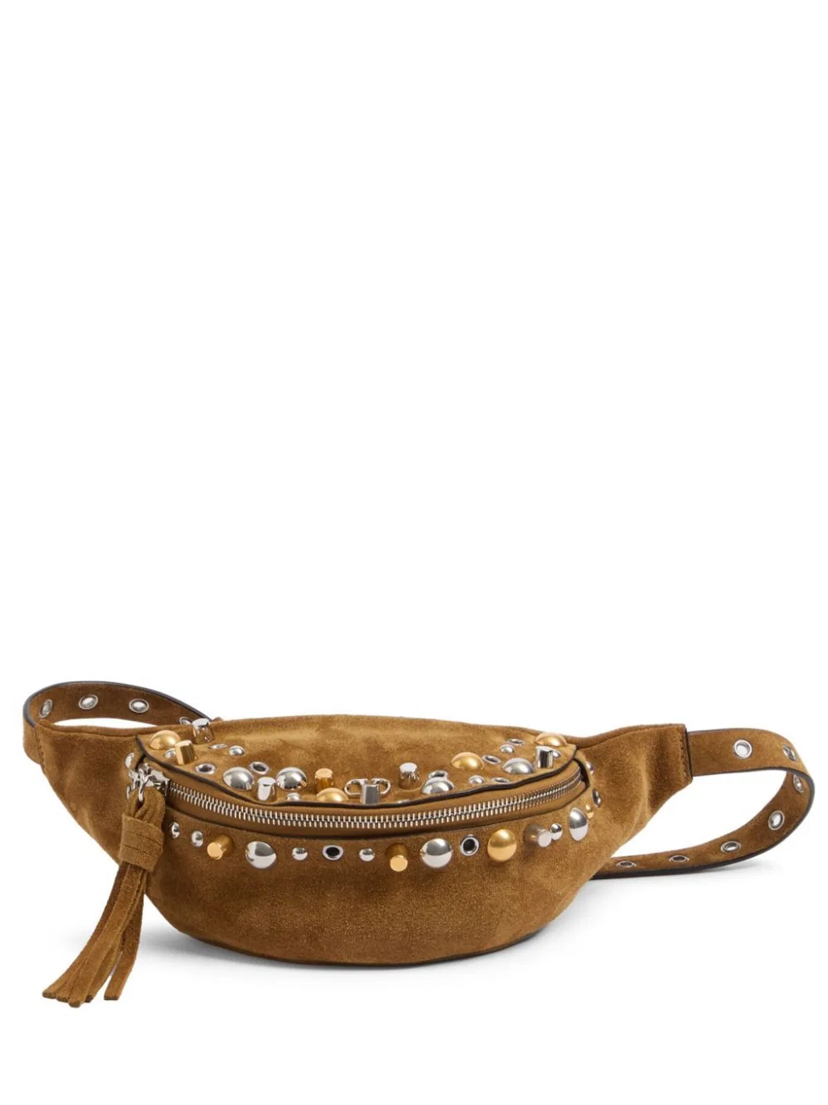 Beige Suede Nellcã´Te Belt Bag