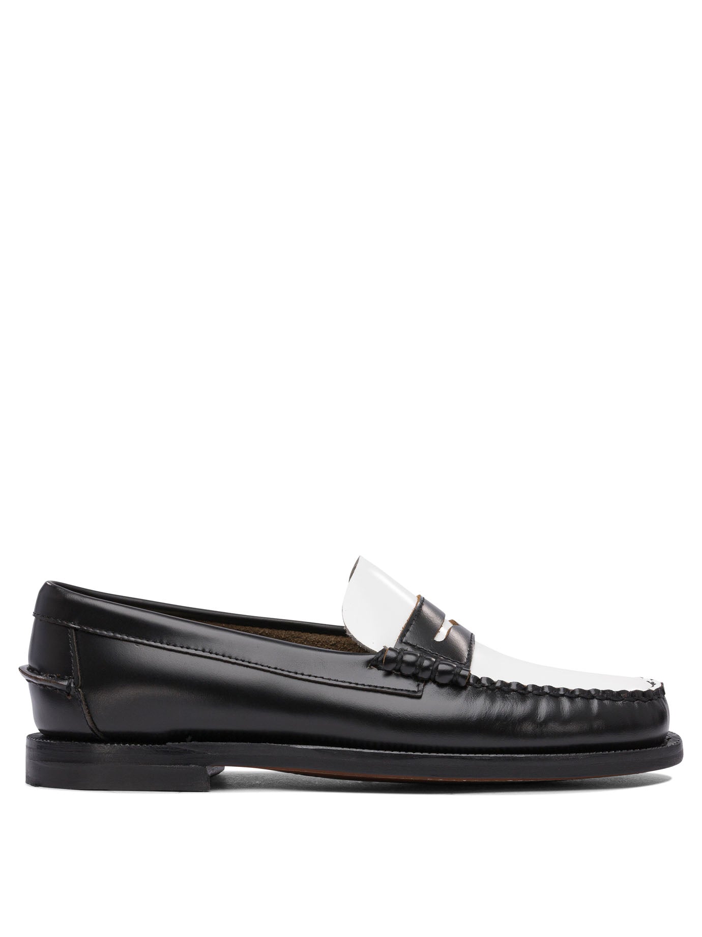 Black Leather Loafers