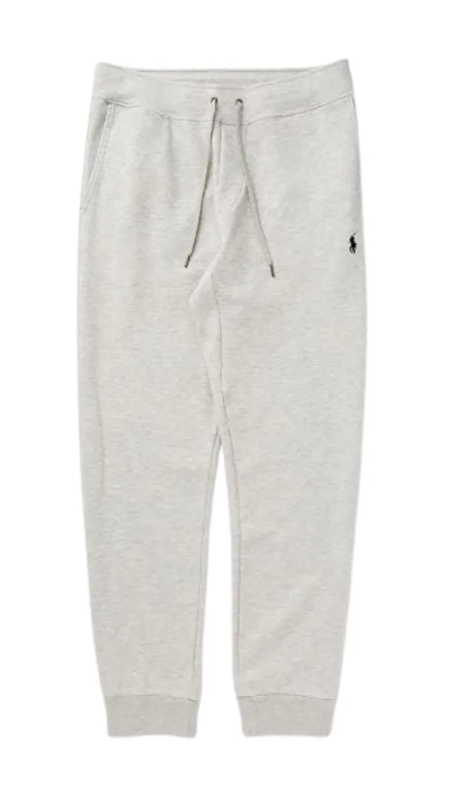 Ralph Lauren Double Knit Joggers In Gray