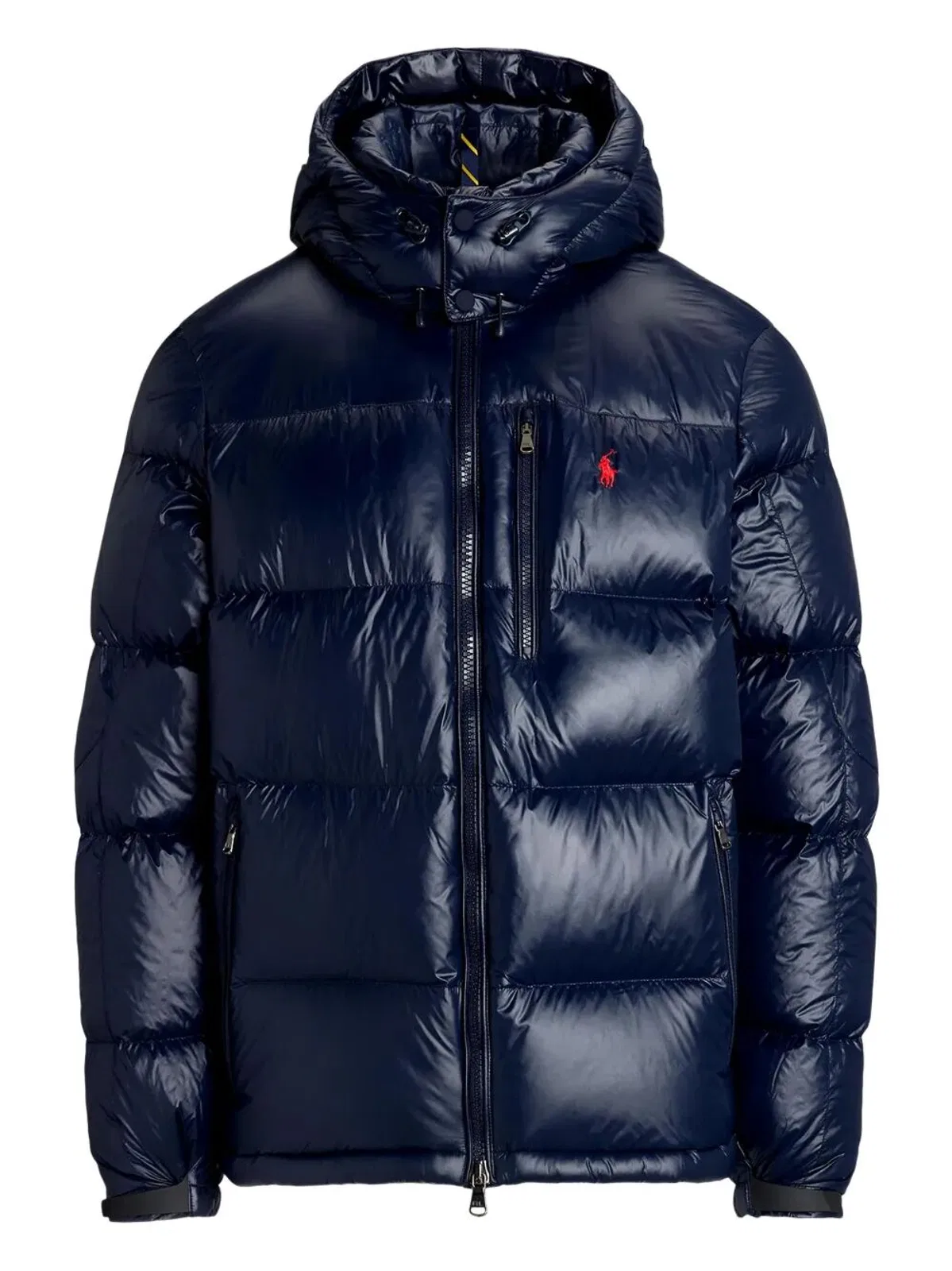 The Gorham Glossed Down Jacket With Detachable Hood