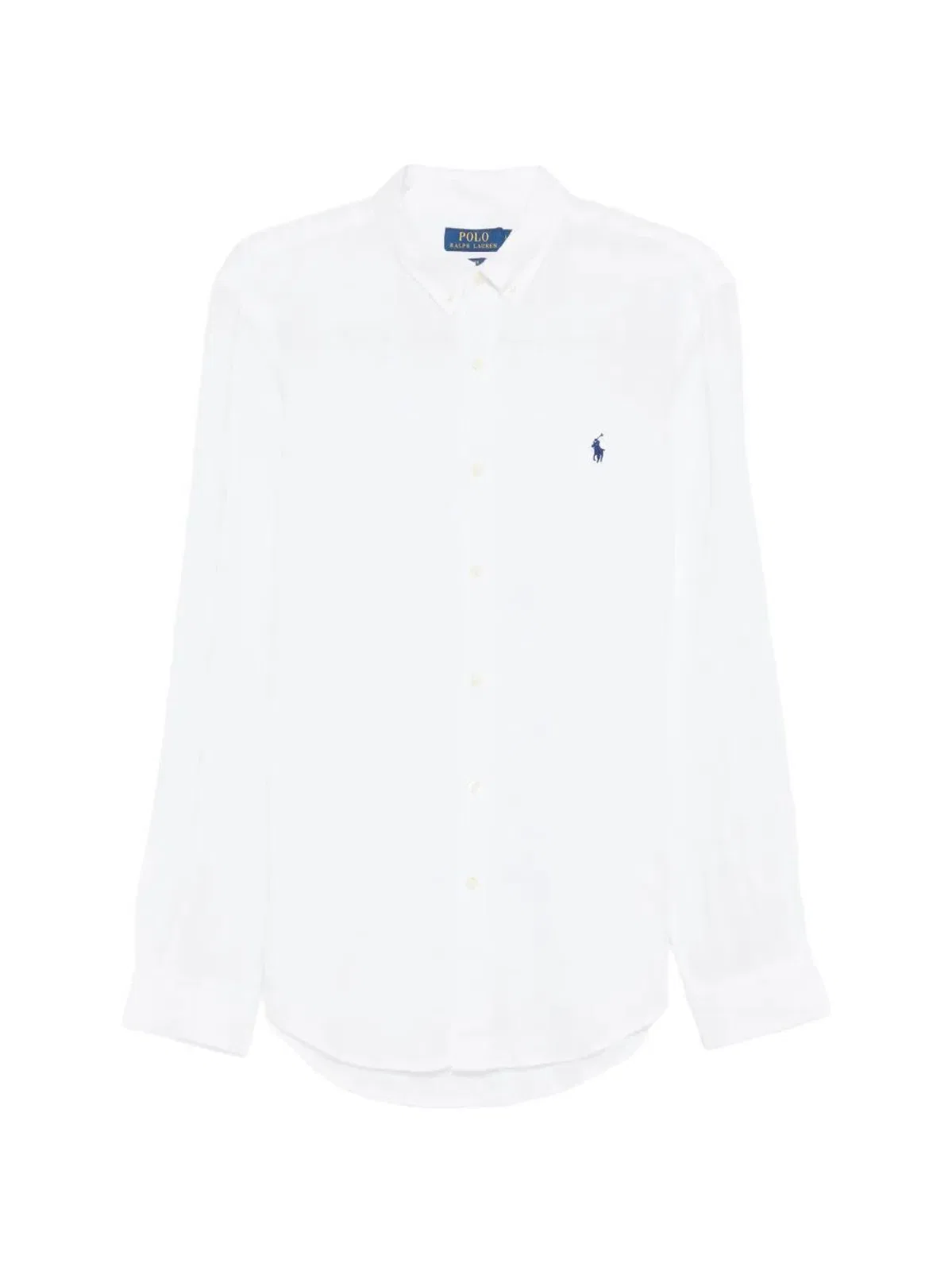 Polo Ralph Lauren Long Sleeves Sport Shirt In White