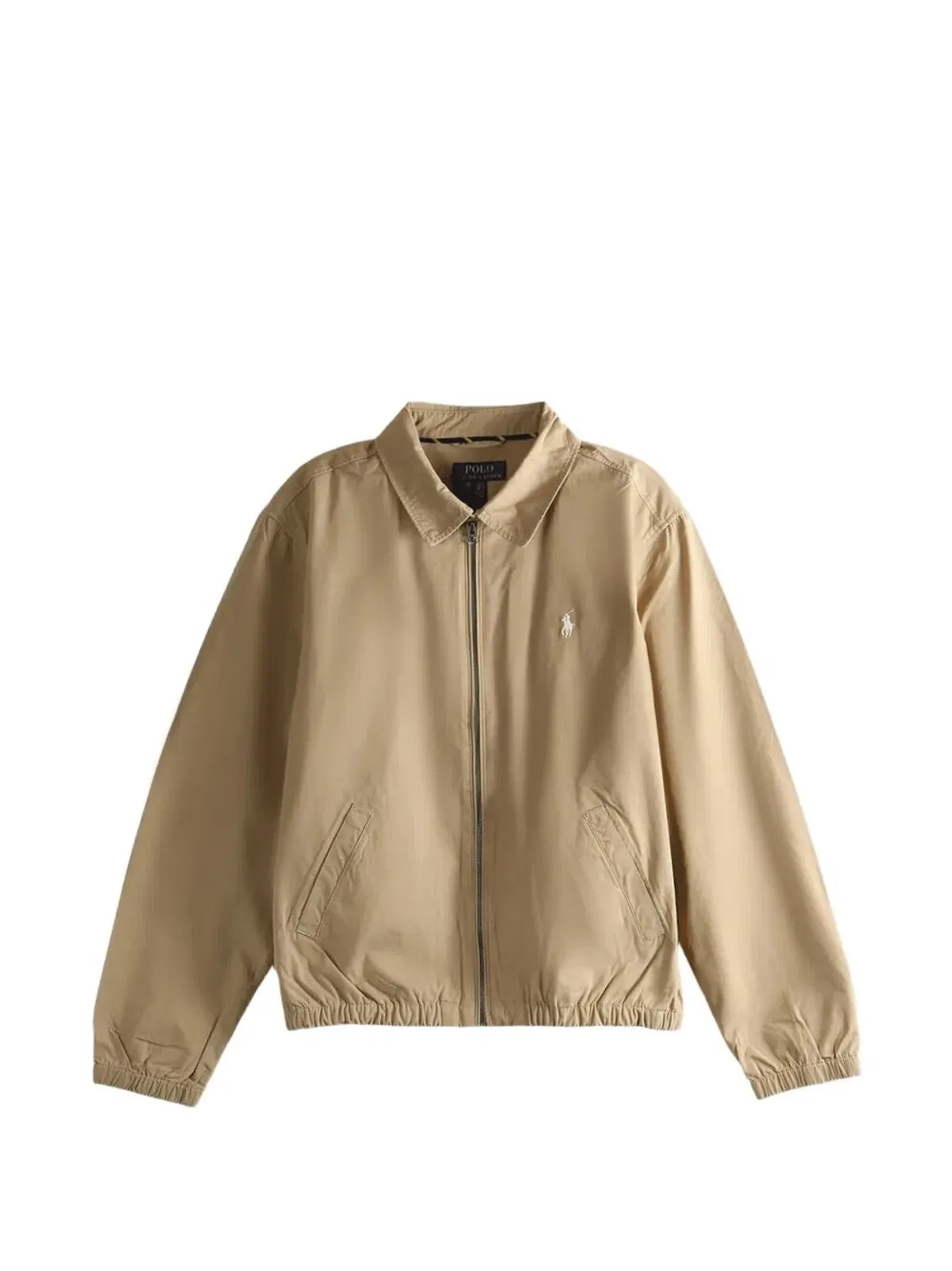 Polo Ralph Lauren Windbreacker Jacket In Brown