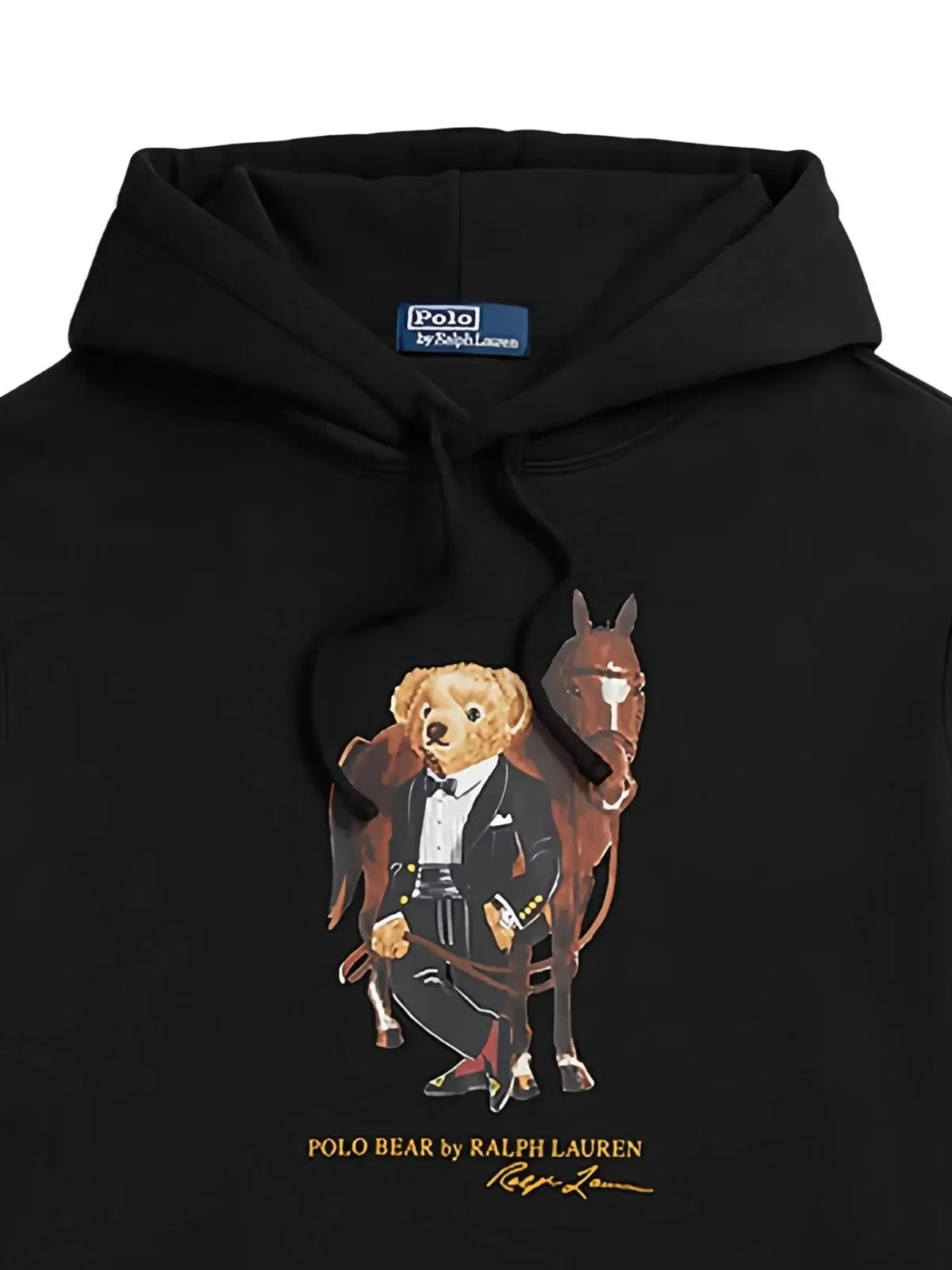 Polo Ralph Lauren Pullover Sweatshirt In Black