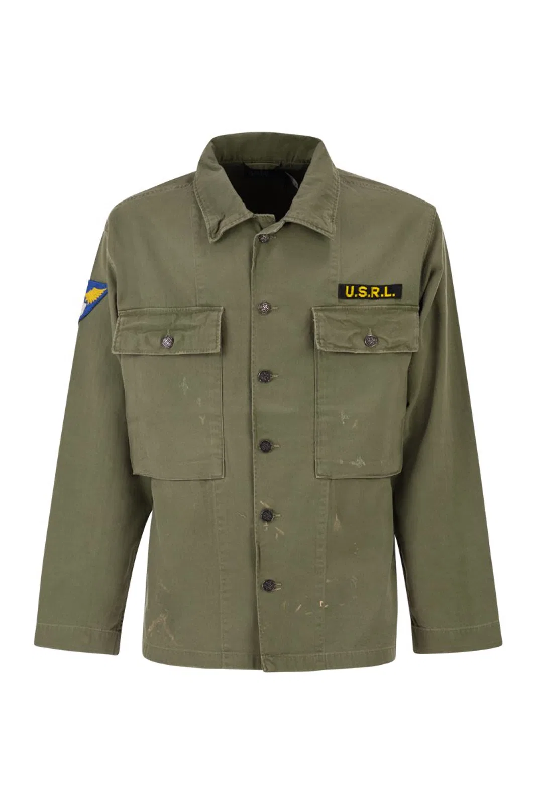 Polo Ralph Lauren Cotton Military-Inspired Overshirt Jacket