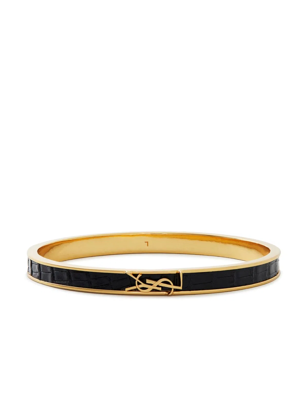 Saint Laurent Opyum Cassandre Logo Bracelet