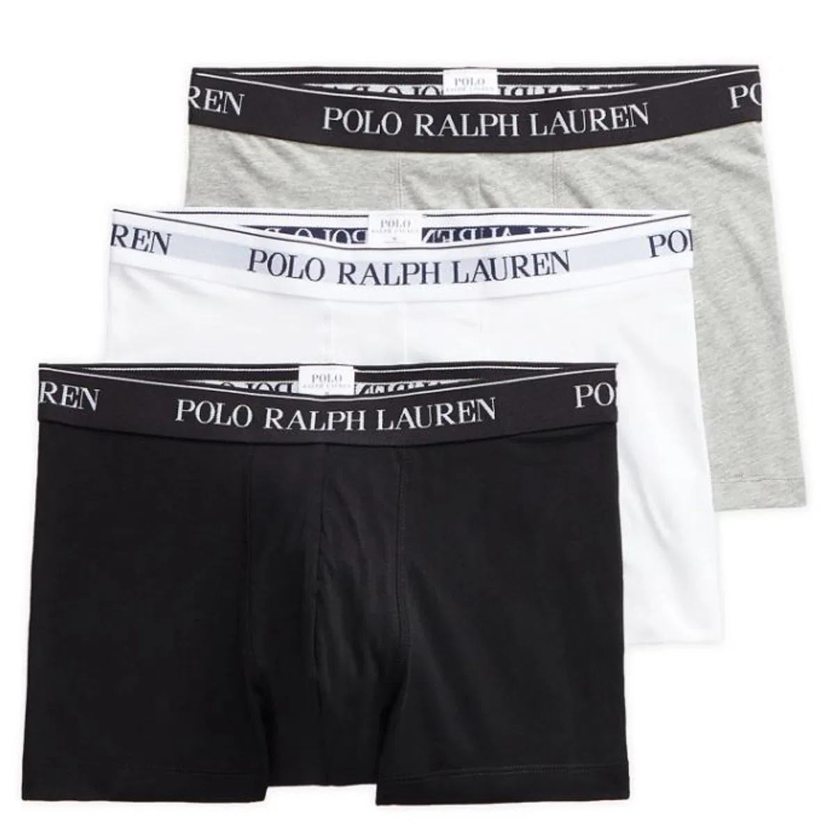 Black Grey Cotton Underwear