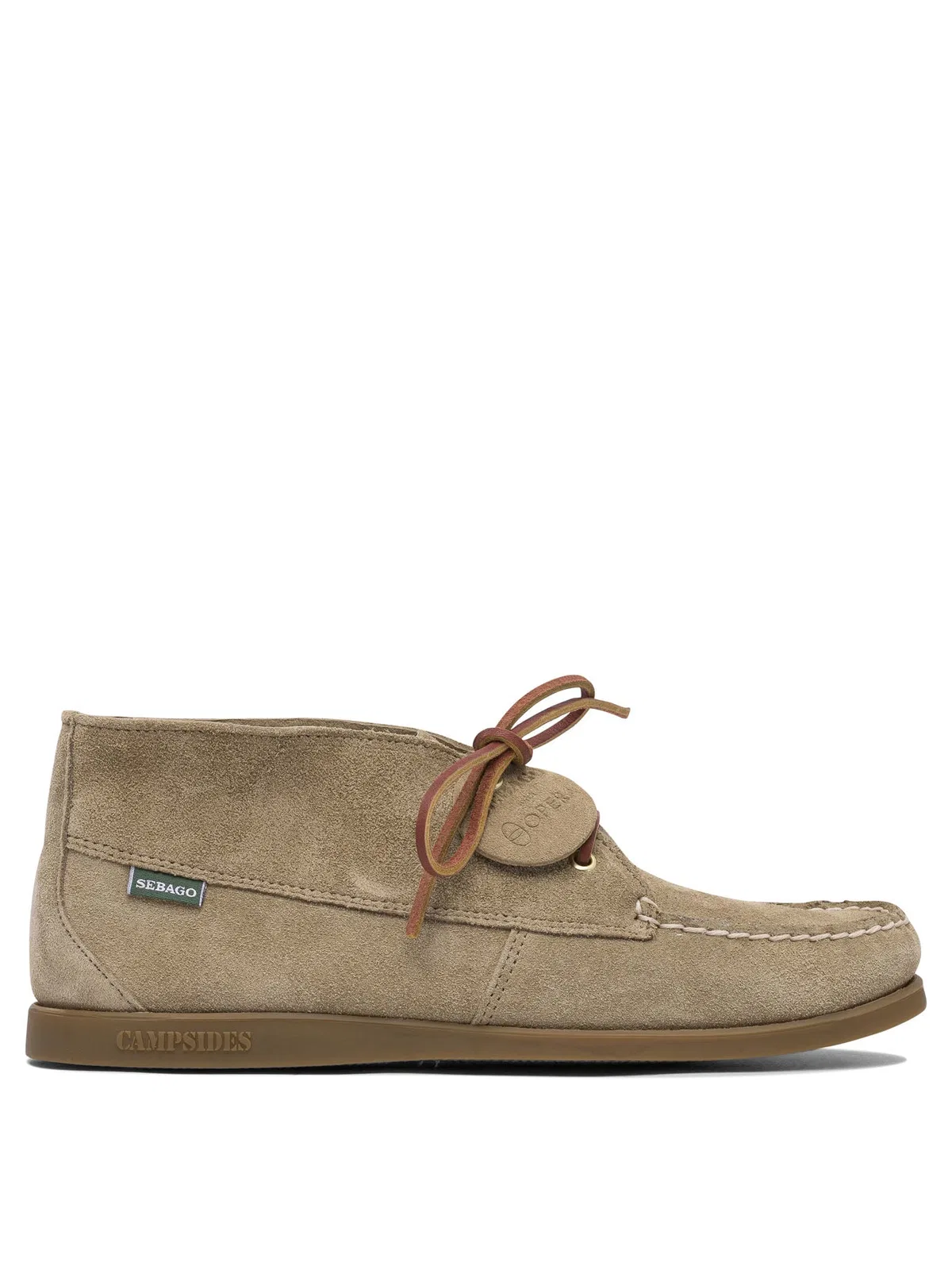 Beige Rubber Loafers