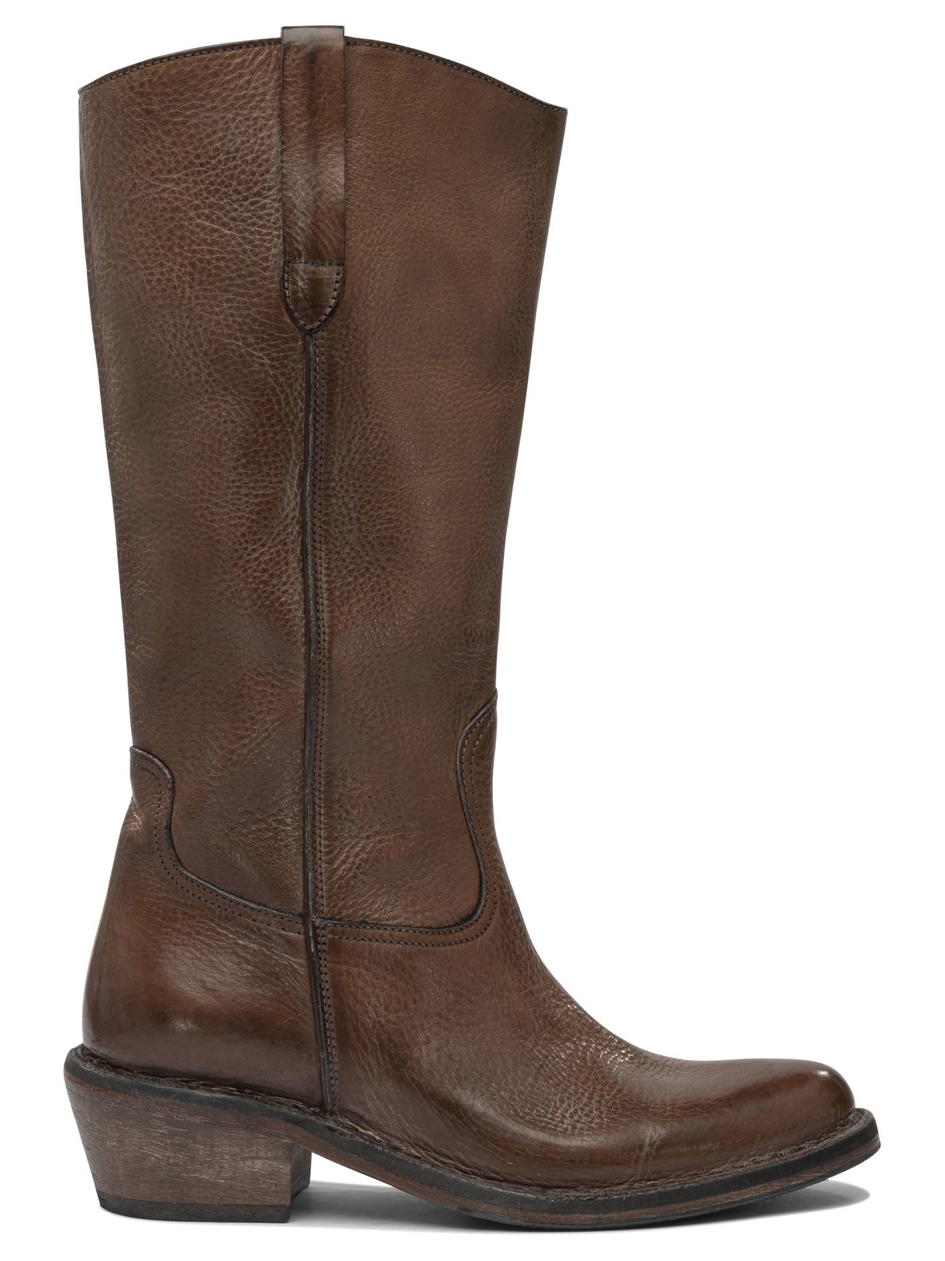 Brown Leather Boots