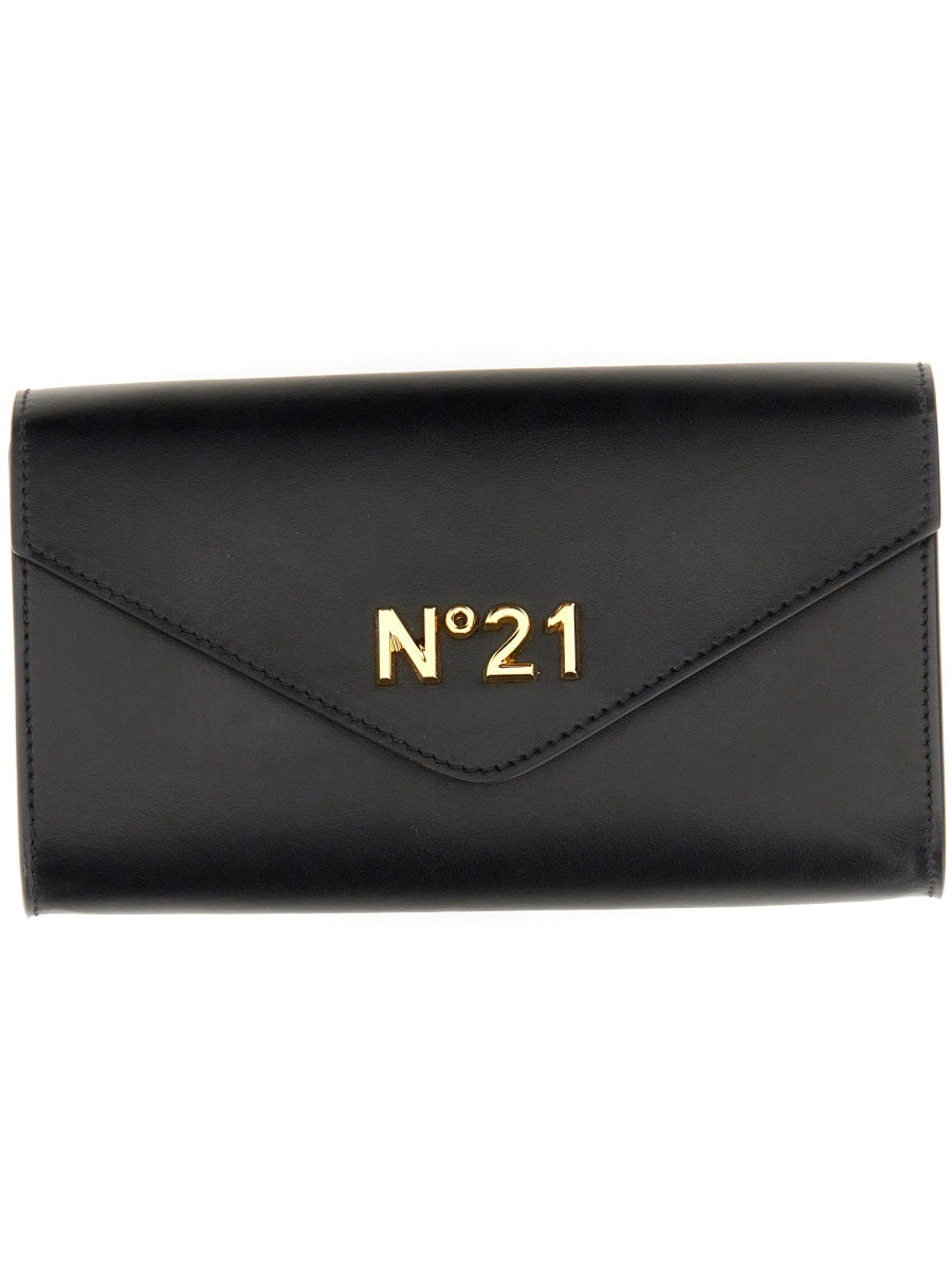 Wallet With Chain And Logo