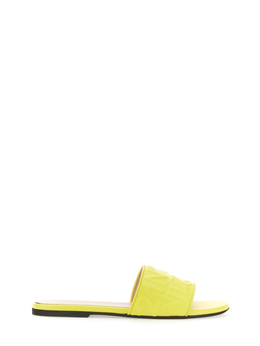Slide Sandal With Logo