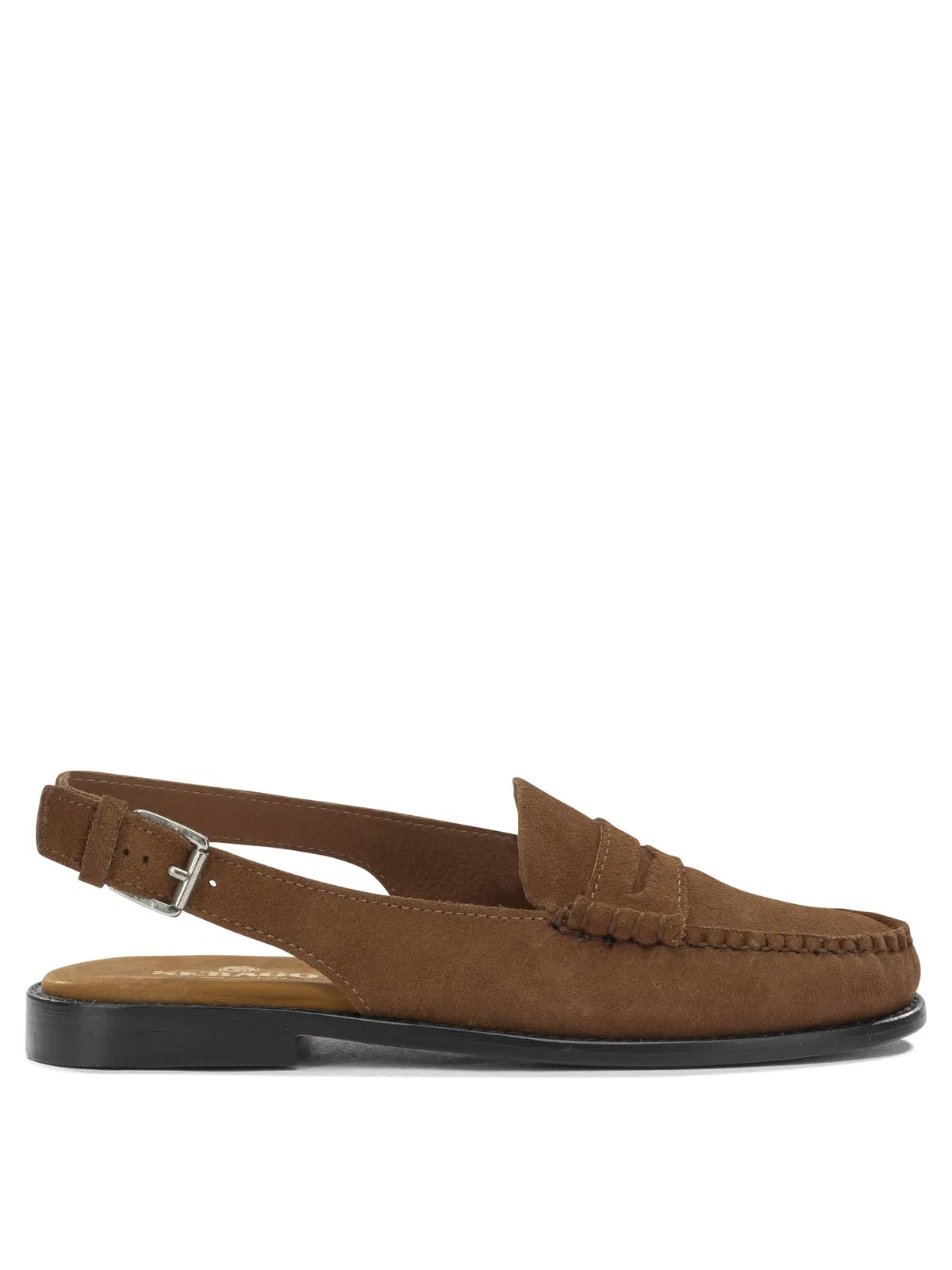 Dan Brown Leather Leather Sabot