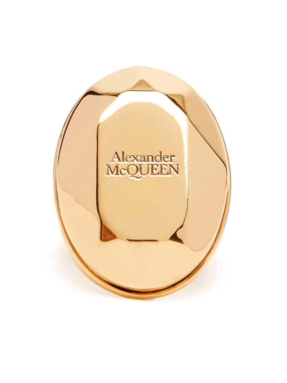 Stone Logo Ring
