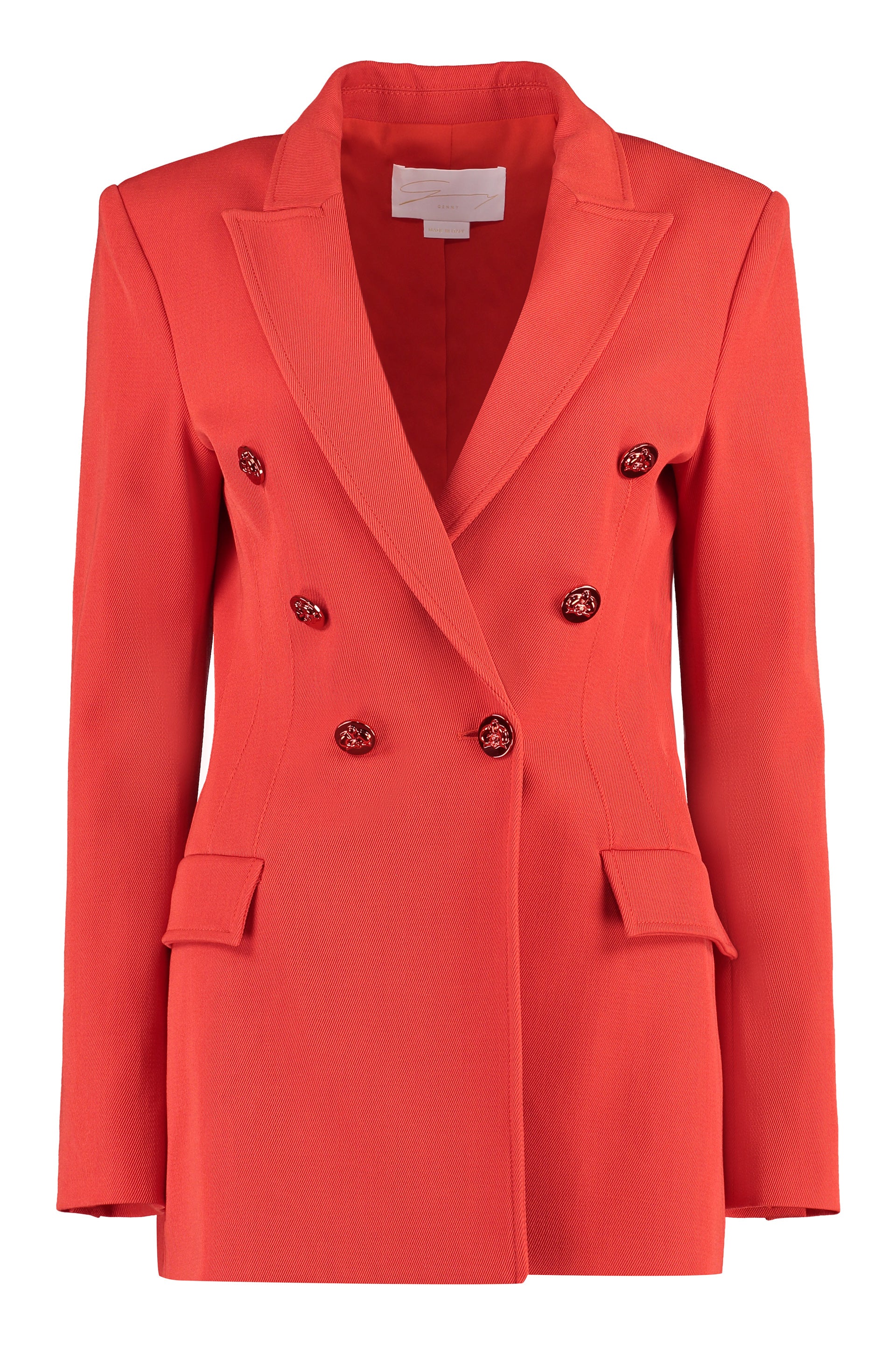 Double-Breasted Wool Blazer