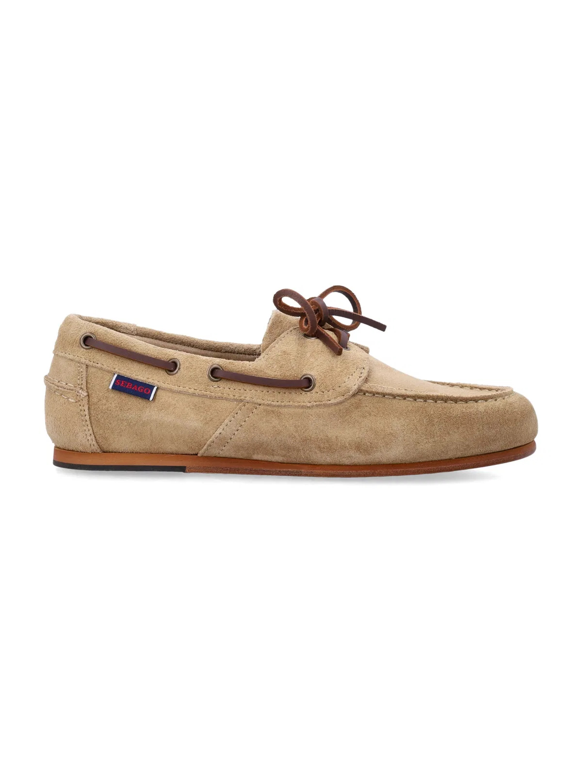 Boat Shoes In Suede Leather