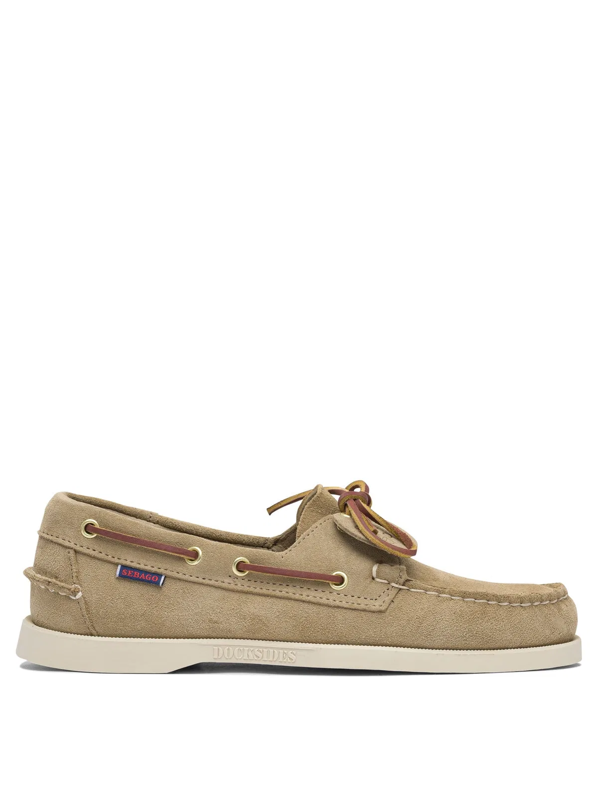 Beige Rubber Loafers