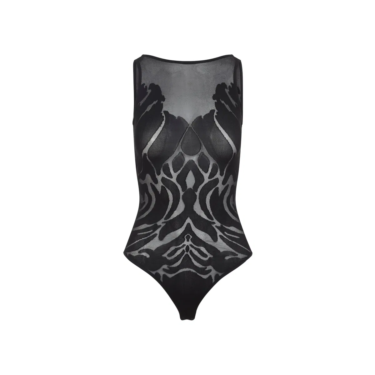 Black Rose Shadow Sleeveless Body.