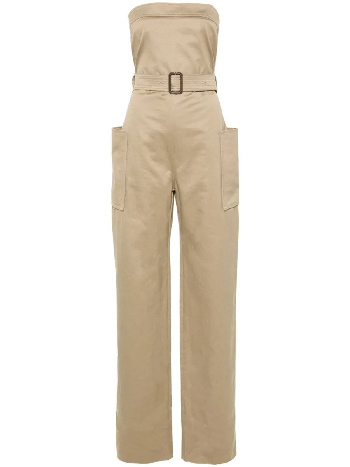 Cotton Gabardine Jumpsuit