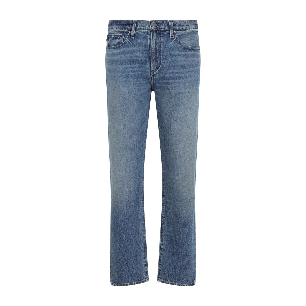 Medium Indigo 5 Pocket Straight Pants