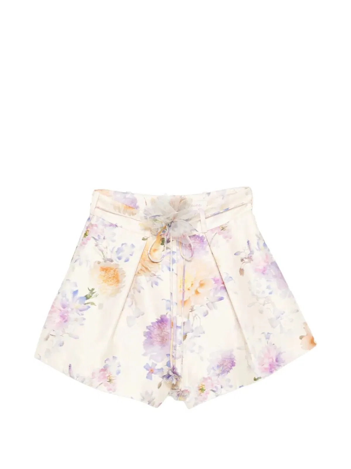 Luna Tuck High-Waist Shorts