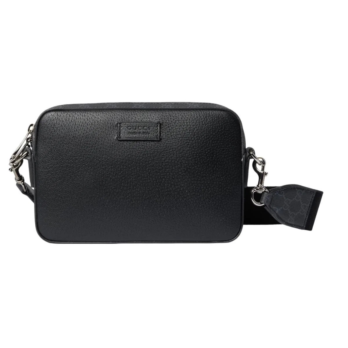 Black Leather Small Clutch