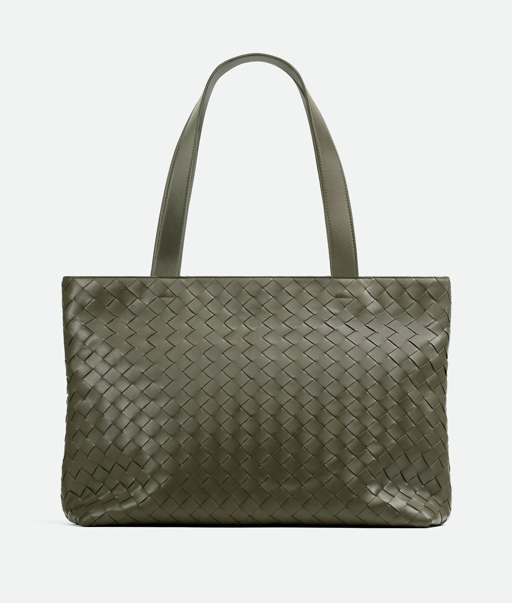 Small Intrecciato Zipped Tote