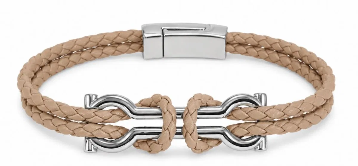 Beige Brass Jewelry